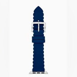 Kate Spade Scalloped Navy Blue Apple Watch Band